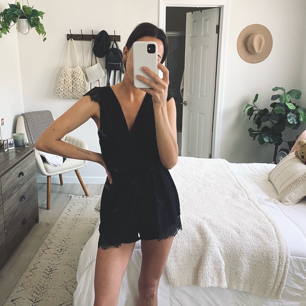 Black romper